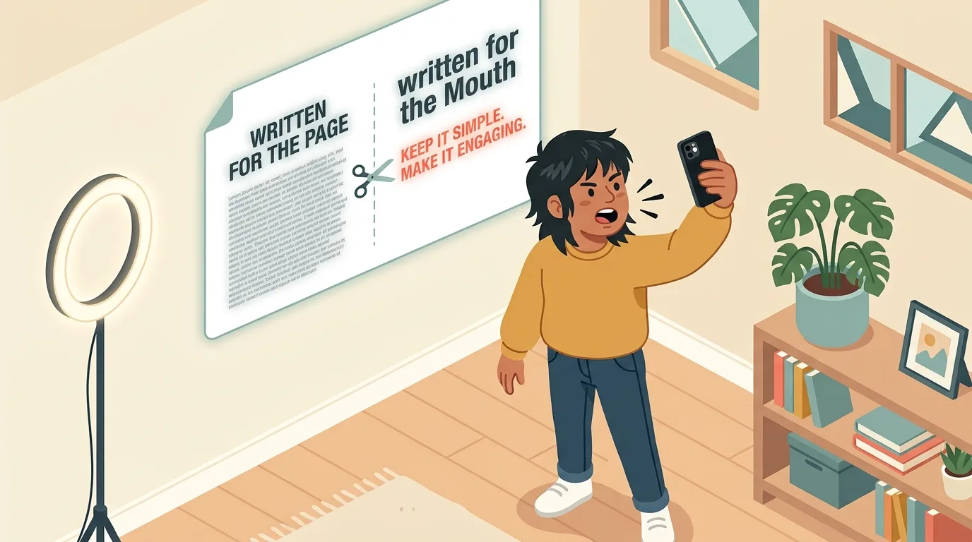 Scripting Short-Form Video: Does It Kill Your Pacing?