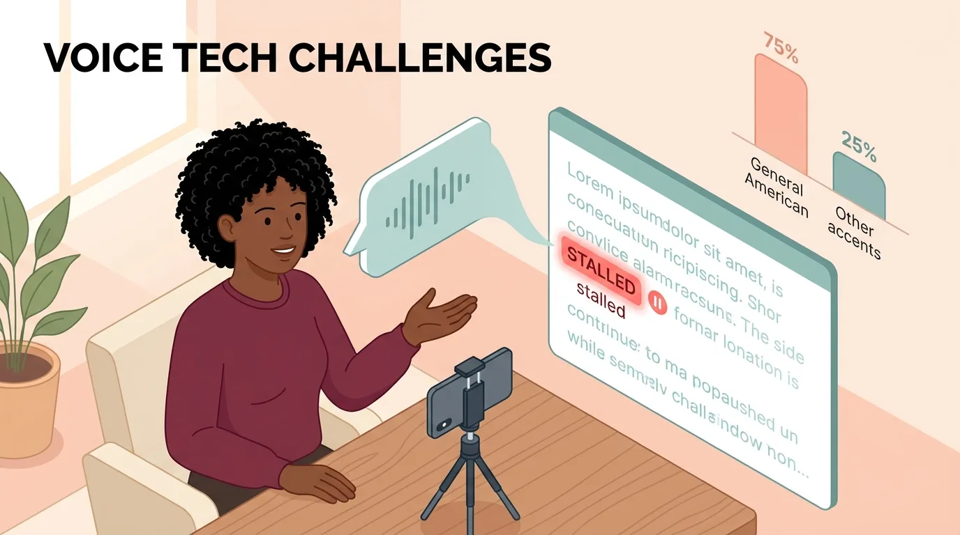 Why Voice Recognition Accent Problems Trip Up Your Teleprompter