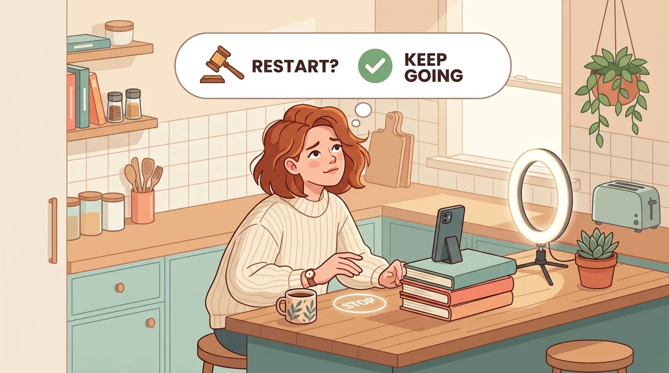 Why You Re-Record the Same Line on Camera (Retake Anxiety)